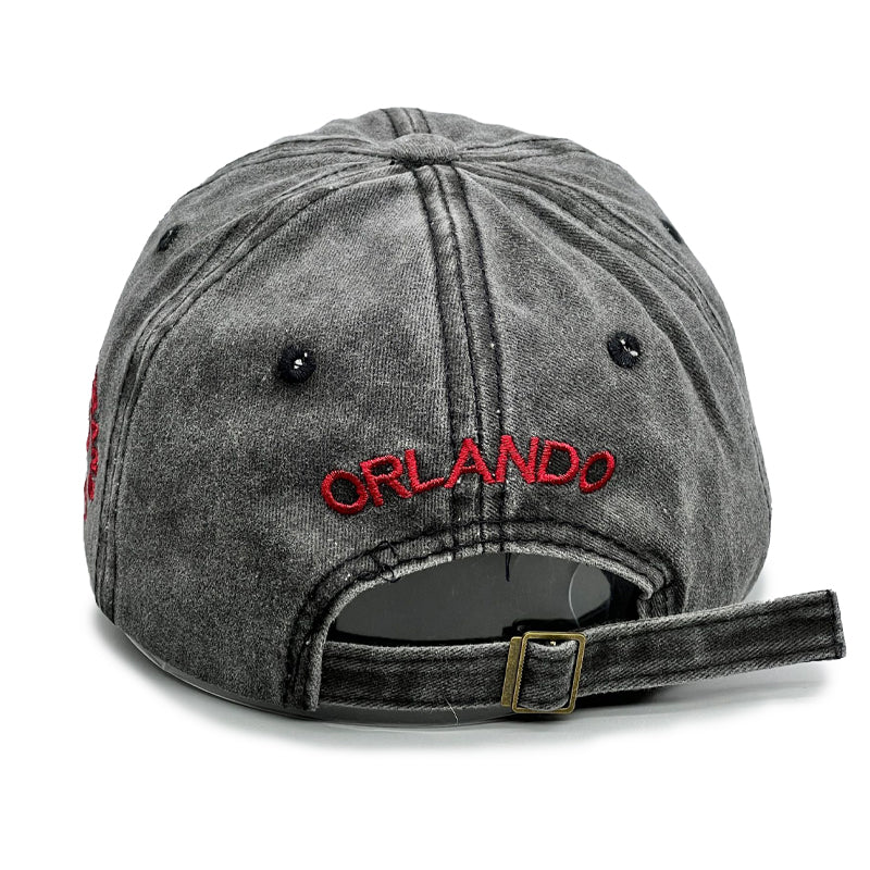 ロゴワッペン ダメージキャップ(5Colors)- T808