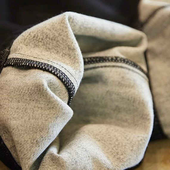 裏起毛 ストレート デニムパンツ(1Color)250910