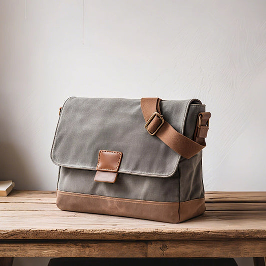 レトロ キャンバス 防水ショルダーバッグ(3Colors)250440