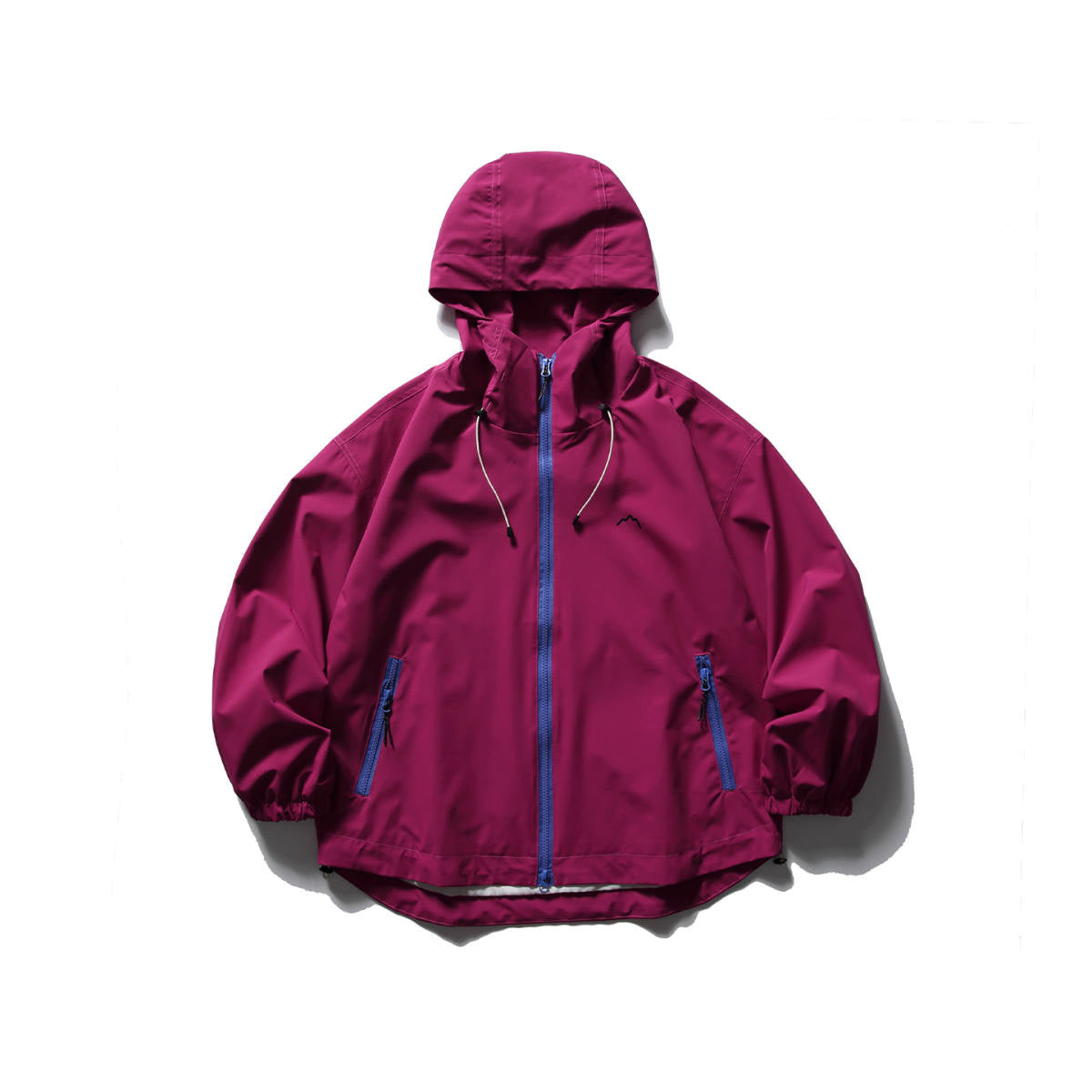 ワンポイントカラー シンプル マウンテンパーカー(6Colors)250710