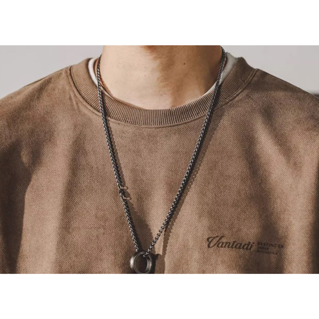 オールド ウォッシュ加工 スウェット(4Colors)240720