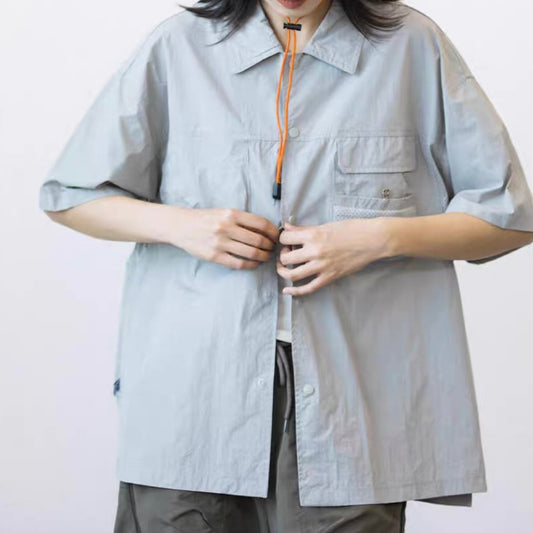 メッシュ 速乾 半袖ライトシャツ(3Colors)250377