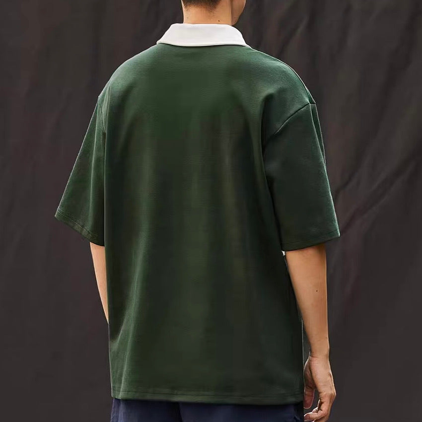 胸ポケット付 バイカラー ポロシャツ(2Colors)250380