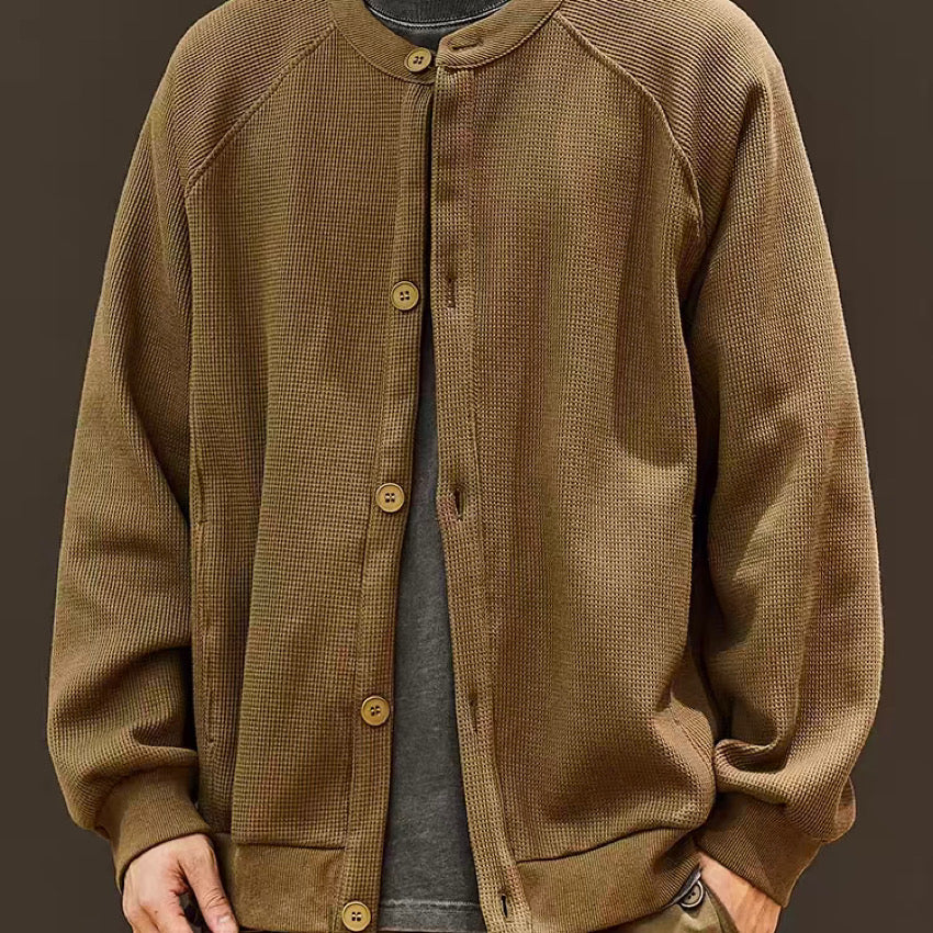 シンプル スウェット カーディガン(4Colors)250184