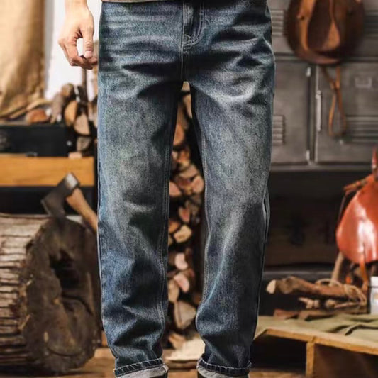 レトロ テーパード デニムパンツ(1Color)250051