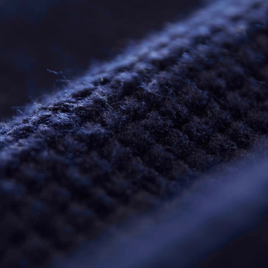 ヘビーウェイト ハーフジップ ニットプルオーバー(2Colors)250975