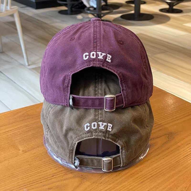 レトロ ウォッシュ加工 ベースボールキャップ(7Colors)240704