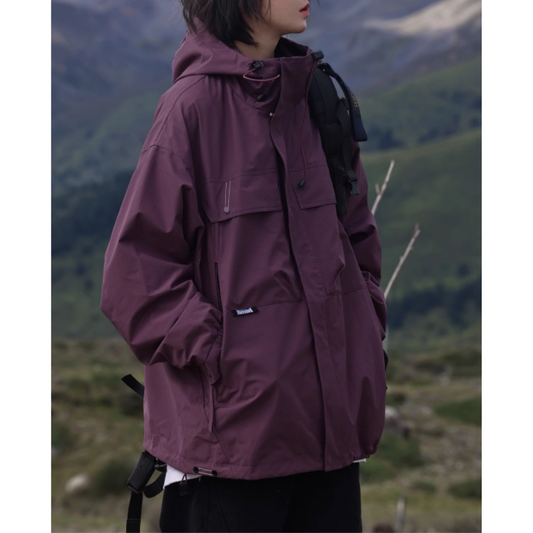 機能性 マルチポケット フード付ジャケット(3Colors)250369