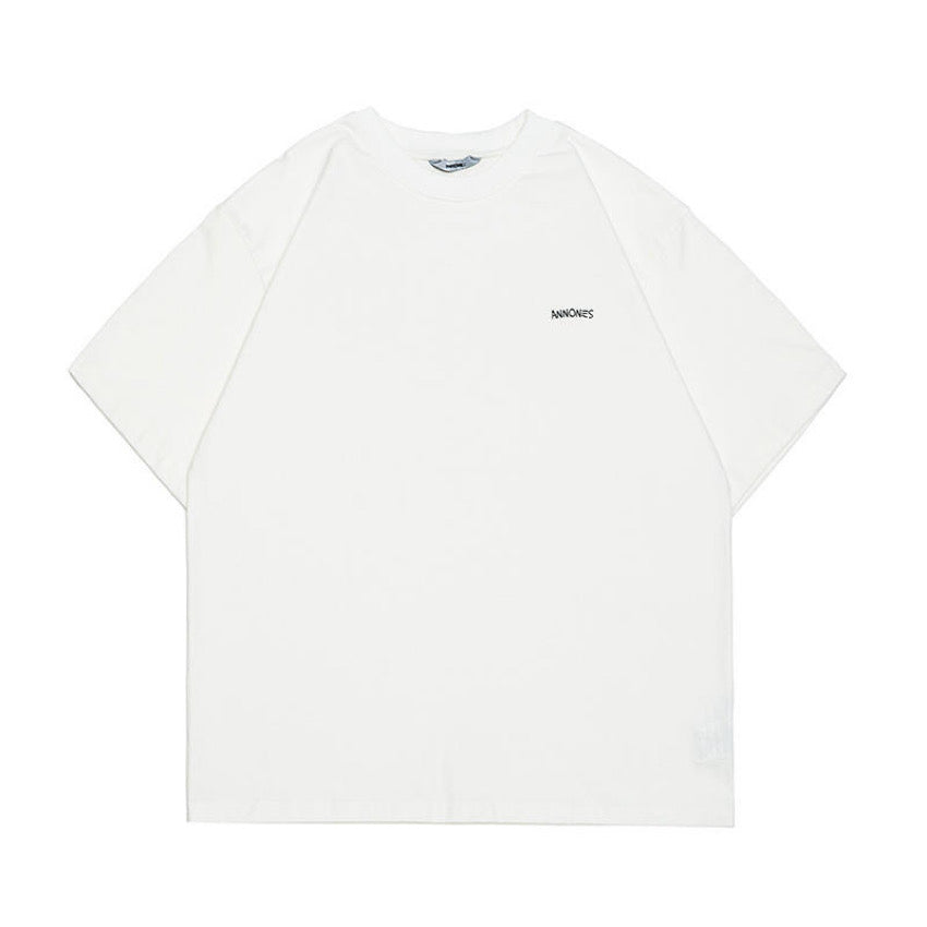 ワンポイントロゴ ベーシック Tシャツ(5Colors)250582