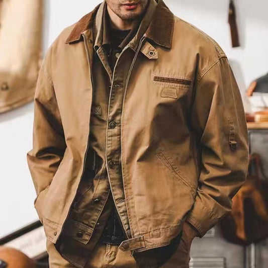 コーデュロイ襟 デトロイト ワークジャケット(3Colors)240759