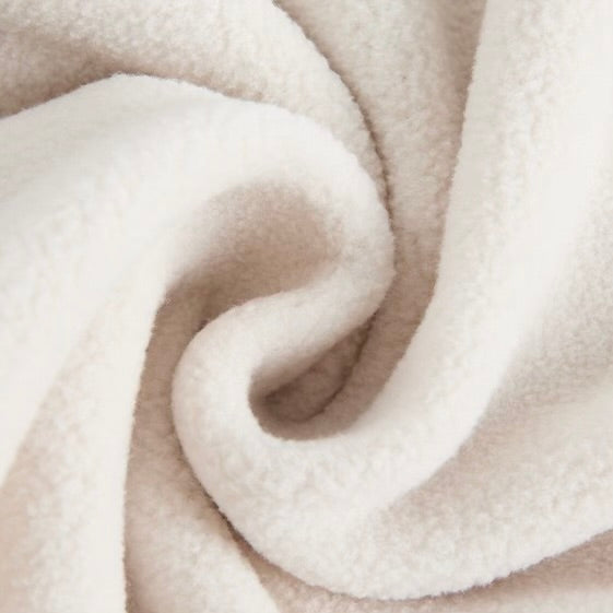 ワンポイントカラー フード付フリースジャケット(3Colors)250939