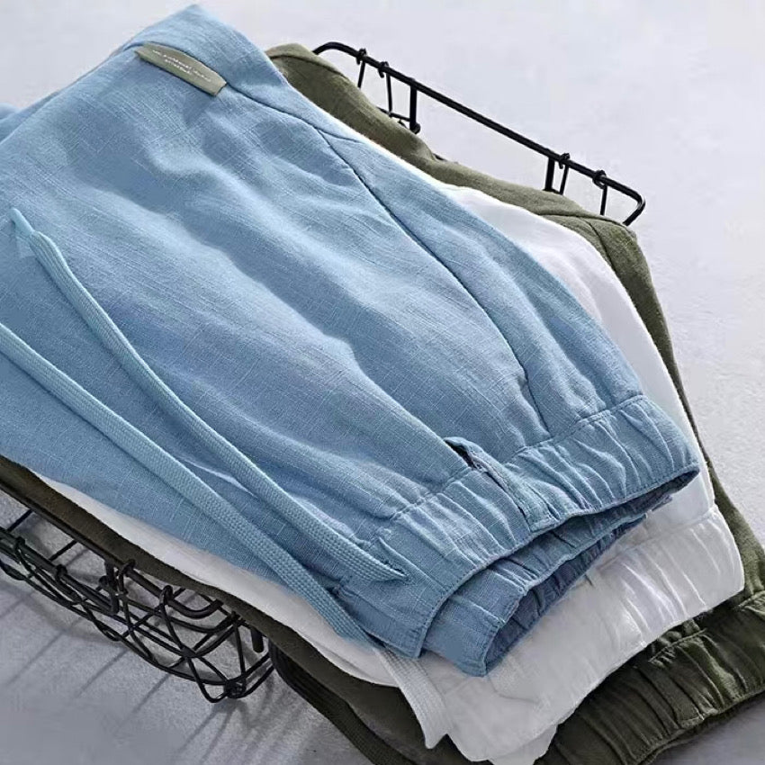 コットンリネン パラシュートパンツ(3Colors)240448