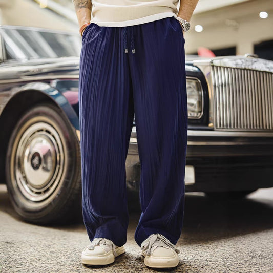 プリーツ リラックス ワイドパンツ(1Color)250602