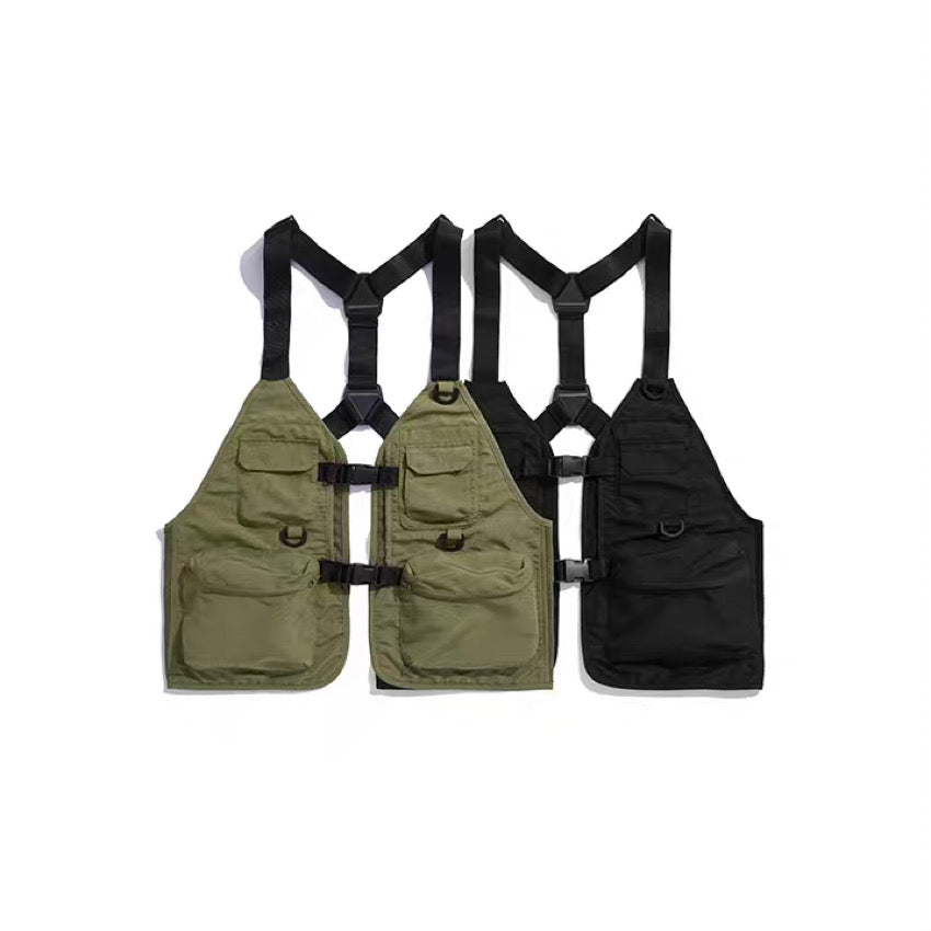 マルチポケット付 ストラップベスト(2Colors)240475