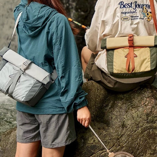 撥水 口折れ ショルダーバッグ(3Colors)250562