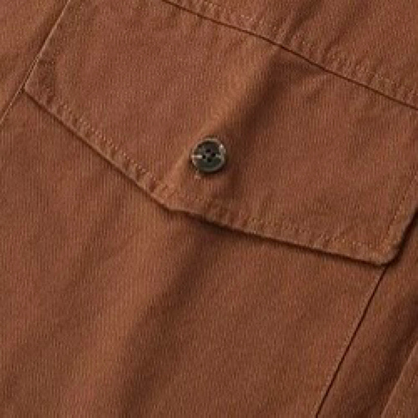 ダブルポケット付 ウォッシュドワークシャツ(2Colors)250244
