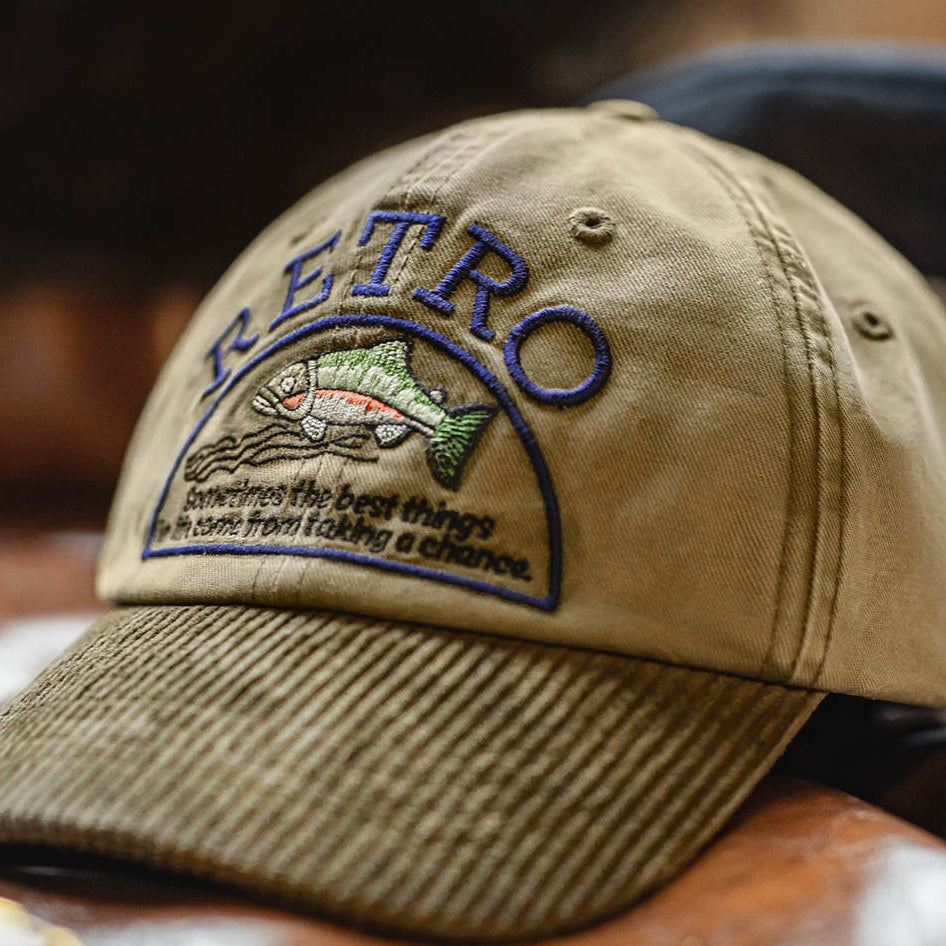 刺繍 コーデュロイキャップ(1Color)250696