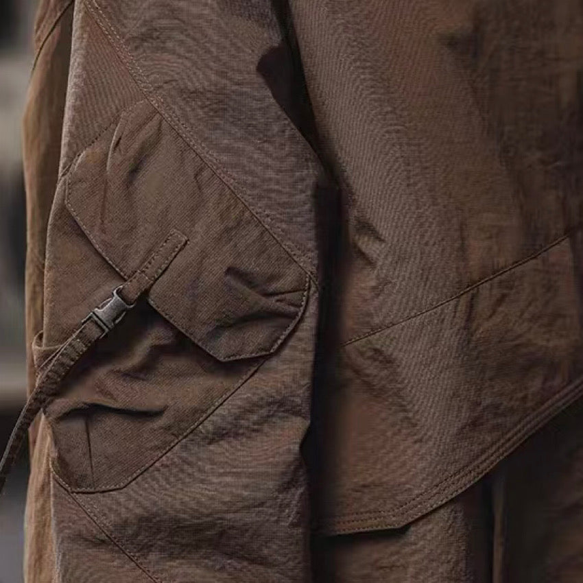 ビッグポケット付 ベースボールカラージャケット(3Colors)250091