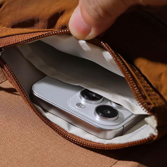 メッシュポケット付 ミニショルダーバッグ(3Colors)260164