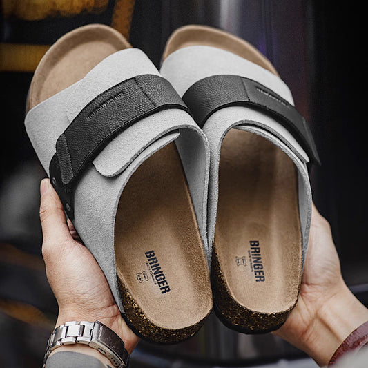 バイカラー ベルクロ サンダル(1Color)250535