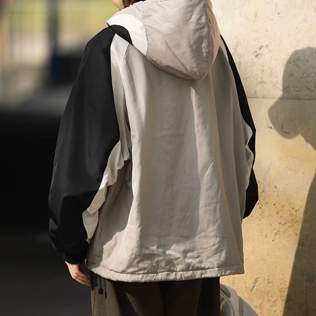 マルチカラー フード付 プルオーバージャケット(1Color)251028