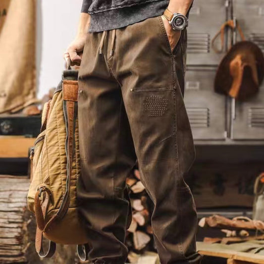 アメリカンレトロ ヘビーウェイト 裾絞りパンツ(3Colors)240945