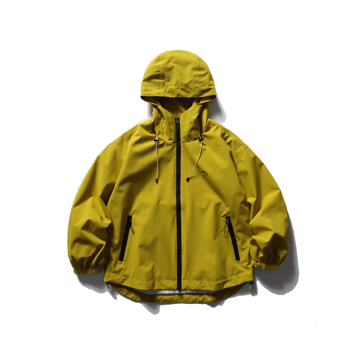 ワンポイントカラー シンプル マウンテンパーカー(6Colors)250710