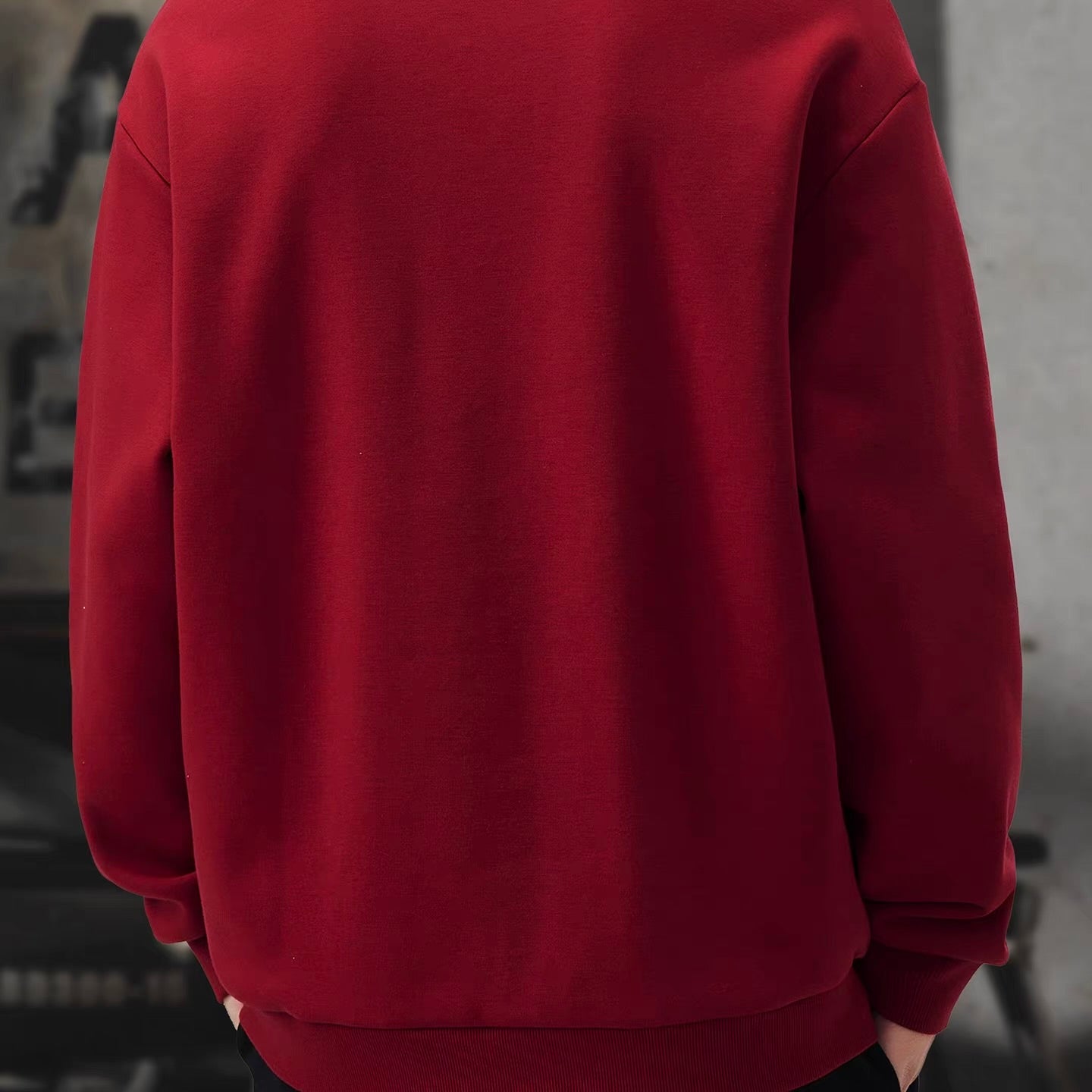 ドロップショルダー 裏起毛 スウェットプルオーバー(1Color)251089