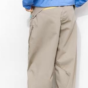 ロングベルト付 デザインパンツ(5Colors)260424
