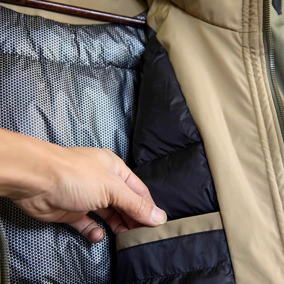 フード付 ミドル丈 ダウンジャケット(3Colors)251000