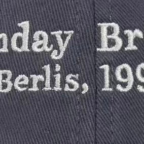 レター刺繍 ベースボールキャップ(6Colors)260171