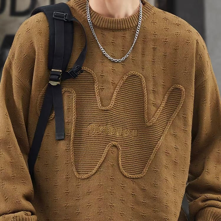 立体モチーフ ニットプルオーバー(3Colors)251094