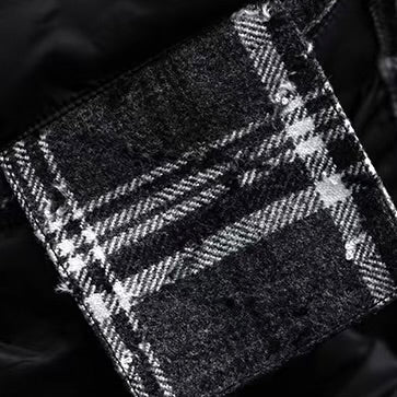 ダイヤ チェック柄 ダウンシャツジャケット(2Colors)251052