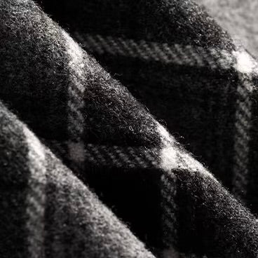 レトロ 厚手 起毛 チェックシャツ(1Color)251084