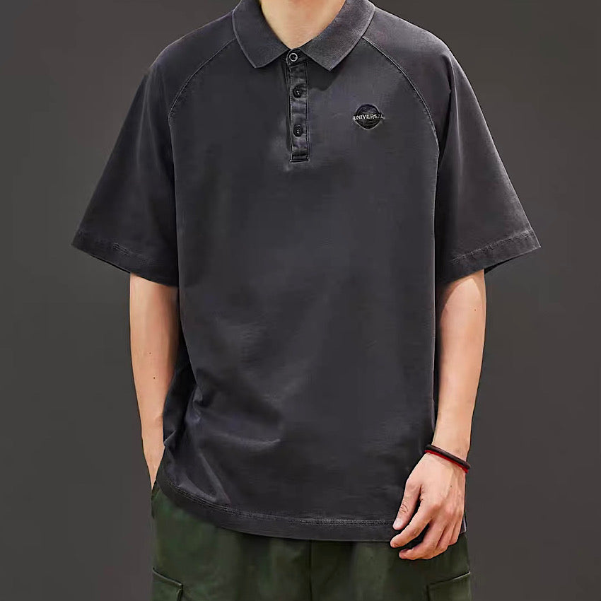 ヘビーウォッシュ レトロポロシャツ(2Colors)250534