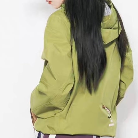 カンガルーポケット付 カーブジップジャケット(3Colors)250736
