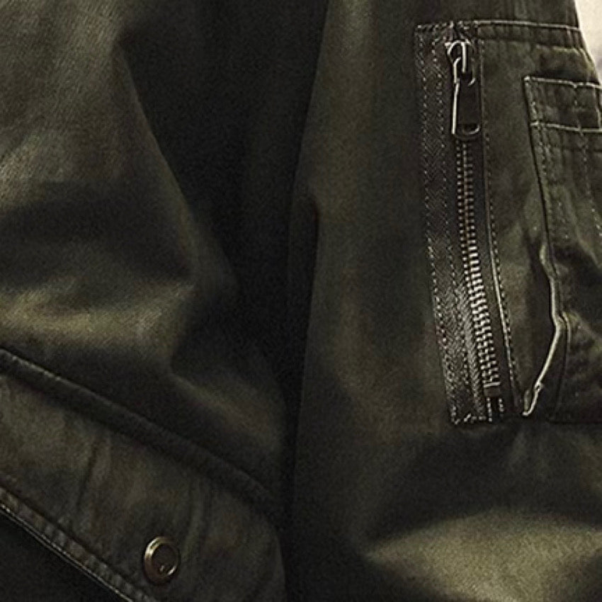 ボア ショート丈 ワークジャケット(3Colors)241072