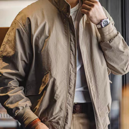 G9 スタンドカラー ハリントンジャケット(1Color)240025