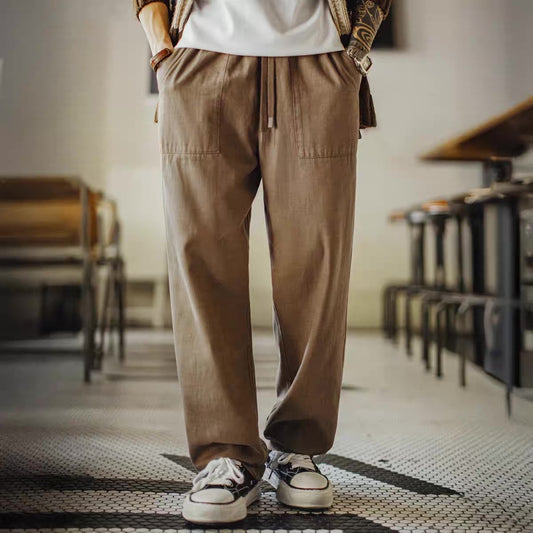 ストレート イージー ベイカーパンツ(2Colors)250781