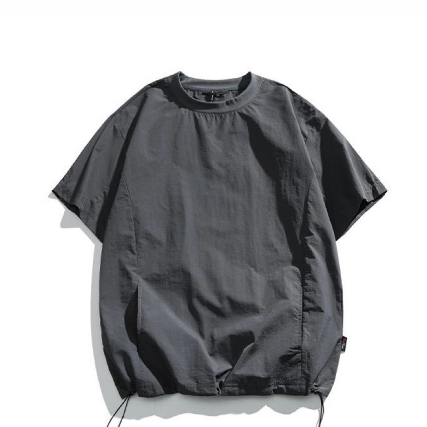 裾ドローコード ポケット付Tシャツ(3Colors)250558