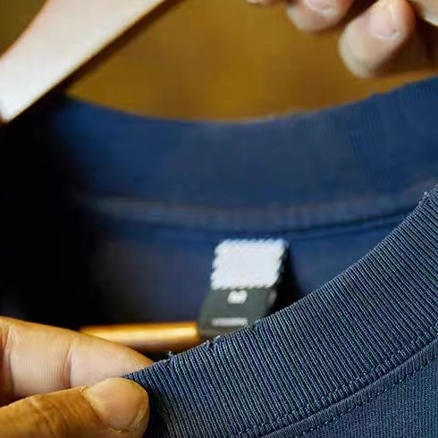 ロゴ刺繍 ダメージ 長袖Tシャツ(1Color)250694