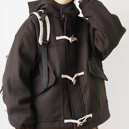 防寒 オーバーサイズ ダッフルコート(1Color)241150