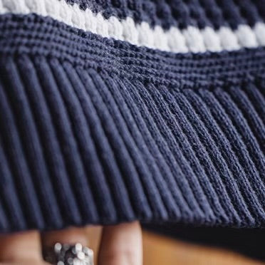 ストライプ タートルネックセーター(1Color)251035