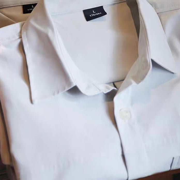 防シワ リラックス シンプルシャツ(3Colors)250853