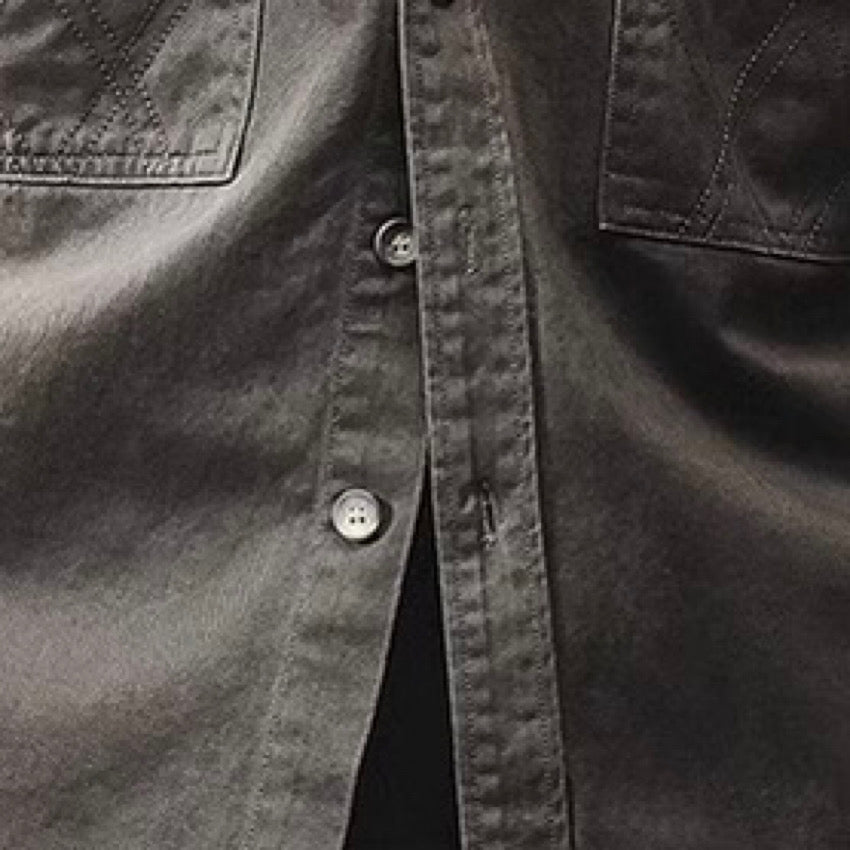 ロゴ入りデザインポケット付 ワークシャツ(3Colors)250010