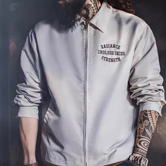 ライトウェイト 刺繍 コーチジャケット(1Color)250219