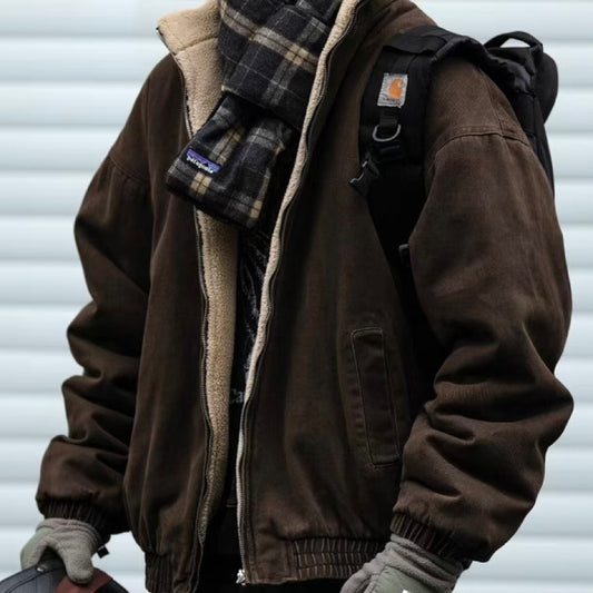 裏ボア スタンドネック 防寒ジャケット(3Colors)241122