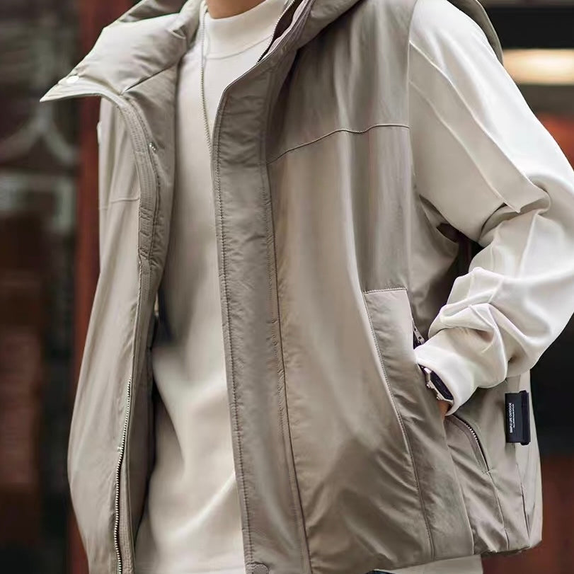 フード付 シンプル ダウンベスト(3Colors)250890