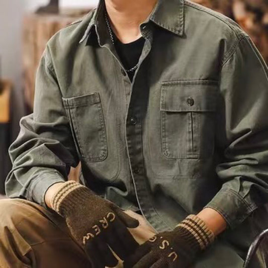 ヘビーウェイト ワーク シャツジャケット(2Colors)250110