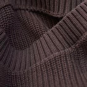 アシンメトリーテクスチャー セーター(2Colors)251025